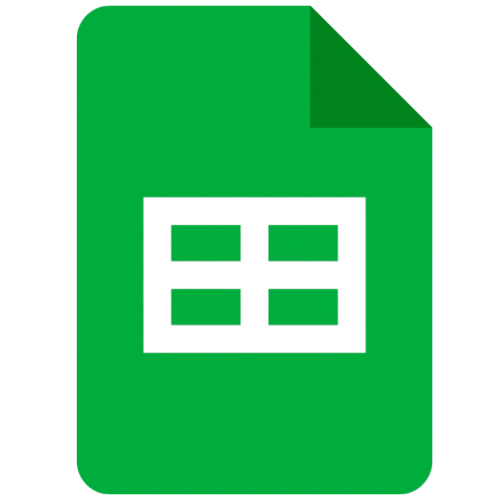 Google sheets лого